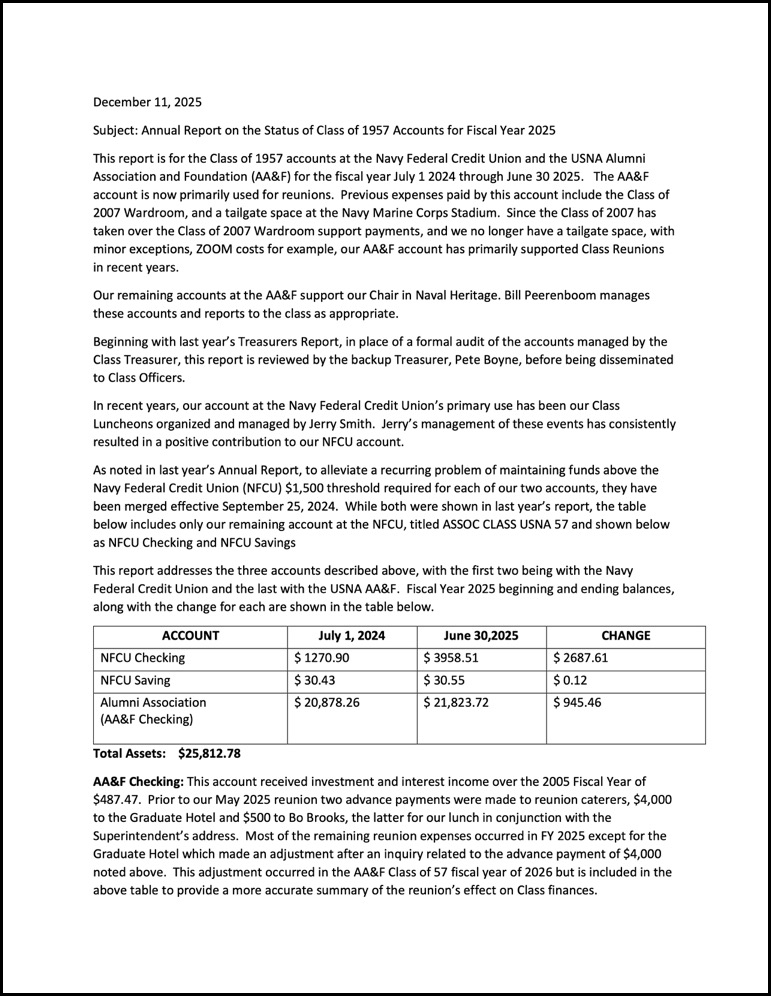 Audit Report for FY 2025 Dec 11, 2025